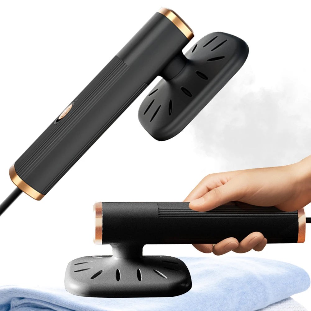 2025 New Mini Steam Iron 360°Rotating Handheld Portable Garment Steamer Home Travelling Dry Wet Clothes Fabric Ironing Machine